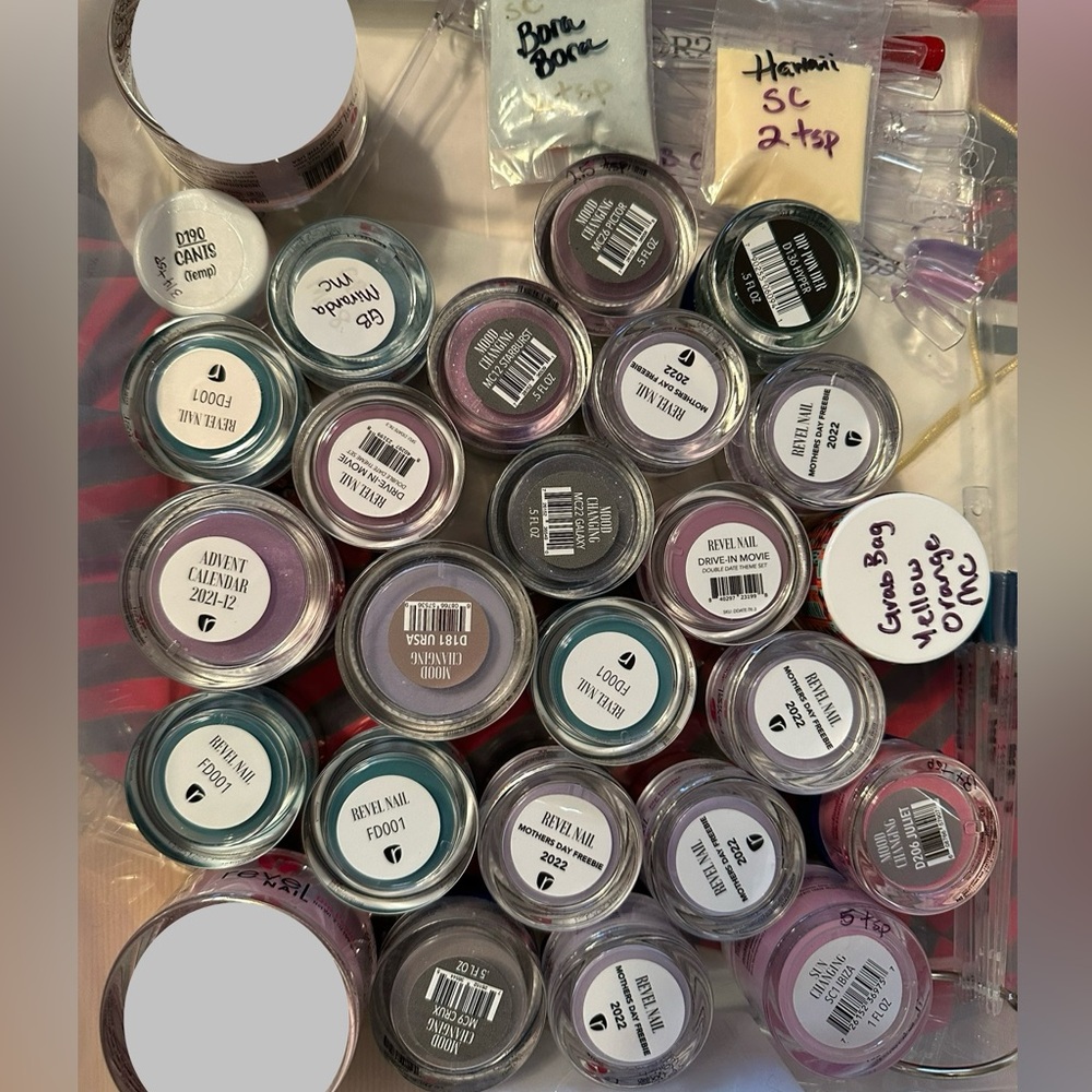 Revel Nail Sun and Mood Changers HTF Dip Powder
